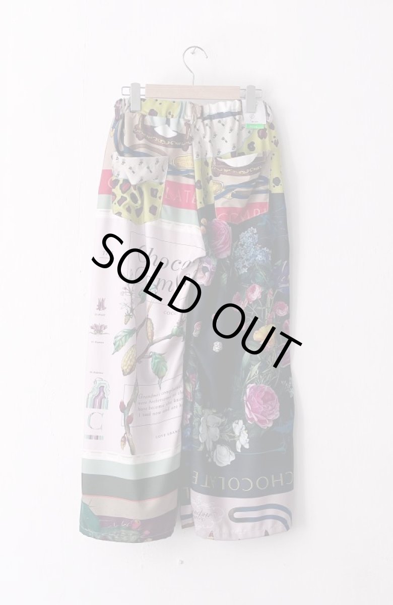 画像4: 思い出スカーフワイドパンツ (4)