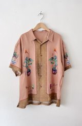 RBTXCO inspirアールビーティー　レオパード×リブニットTop 切り替えシアーハイネックニットプルオーバー/日本製(ニット