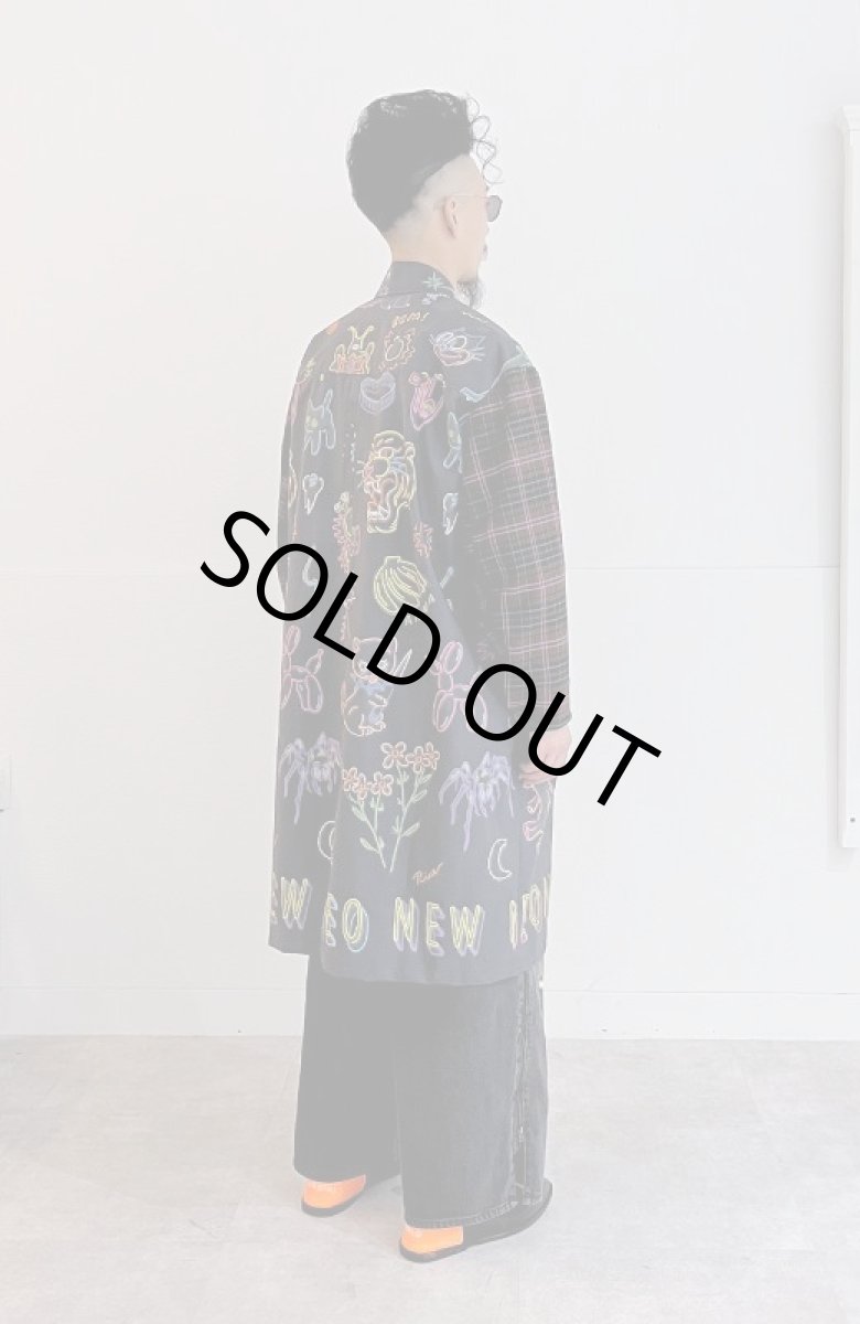 画像9: neon painter soutien collor coat (9)