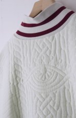 画像6: Cotton cable pattern vest (6)