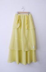 画像1: Flash ripstop layered skirt (1)