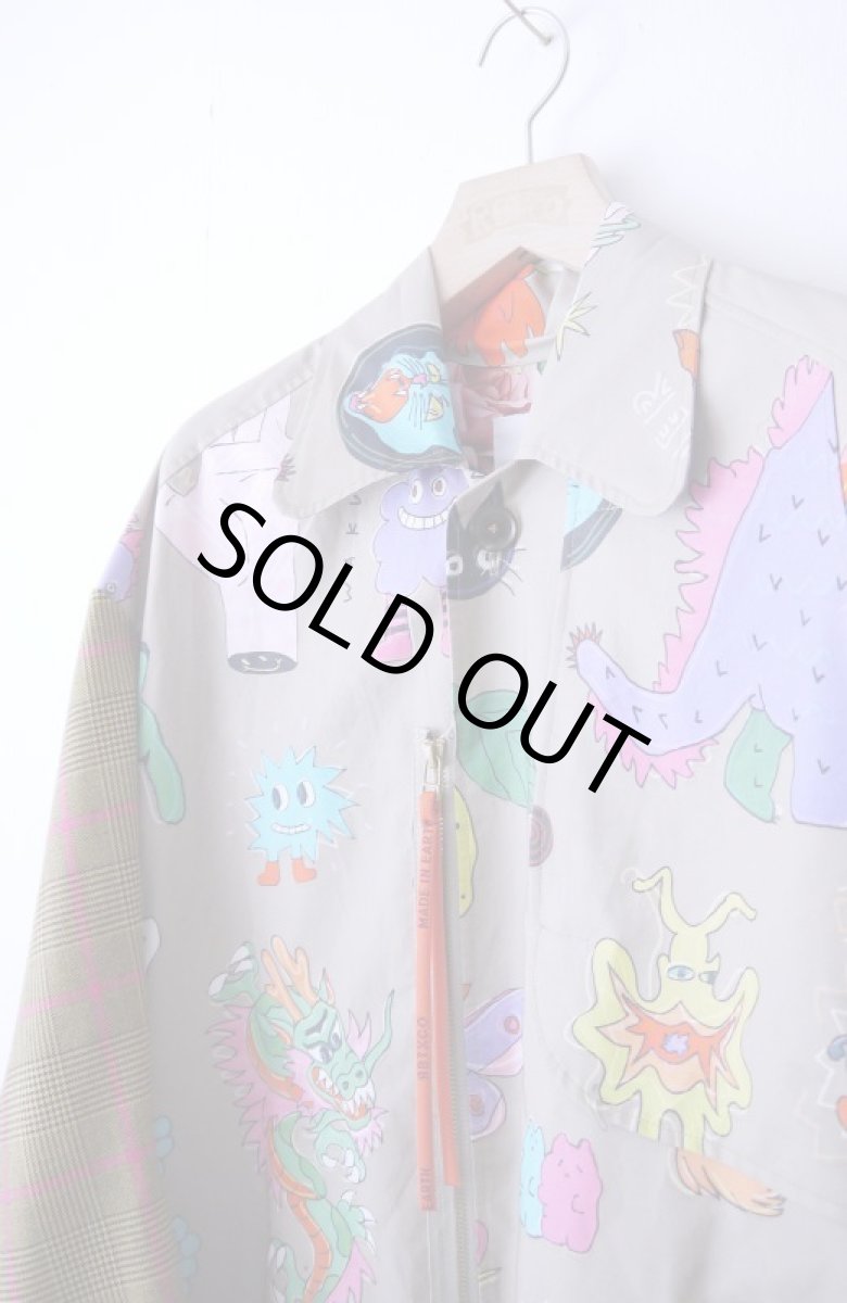 画像11: neon painter soutien collor coat (11)