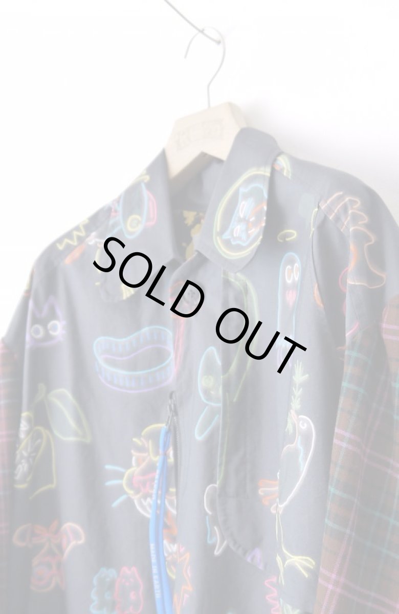 画像5: neon painter soutien collor coat (5)