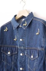 画像16: Platonic cherry denim blouson (16)