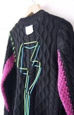 画像2: Neon line libbone knit (2)