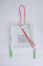 画像2: Cotton Gaza pouch (2)