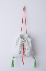 画像3: Cotton Gaza pouch (3)