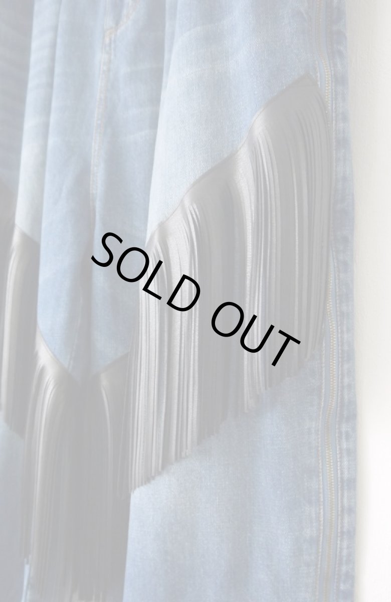 画像5: フリンジバギーデニム (5)