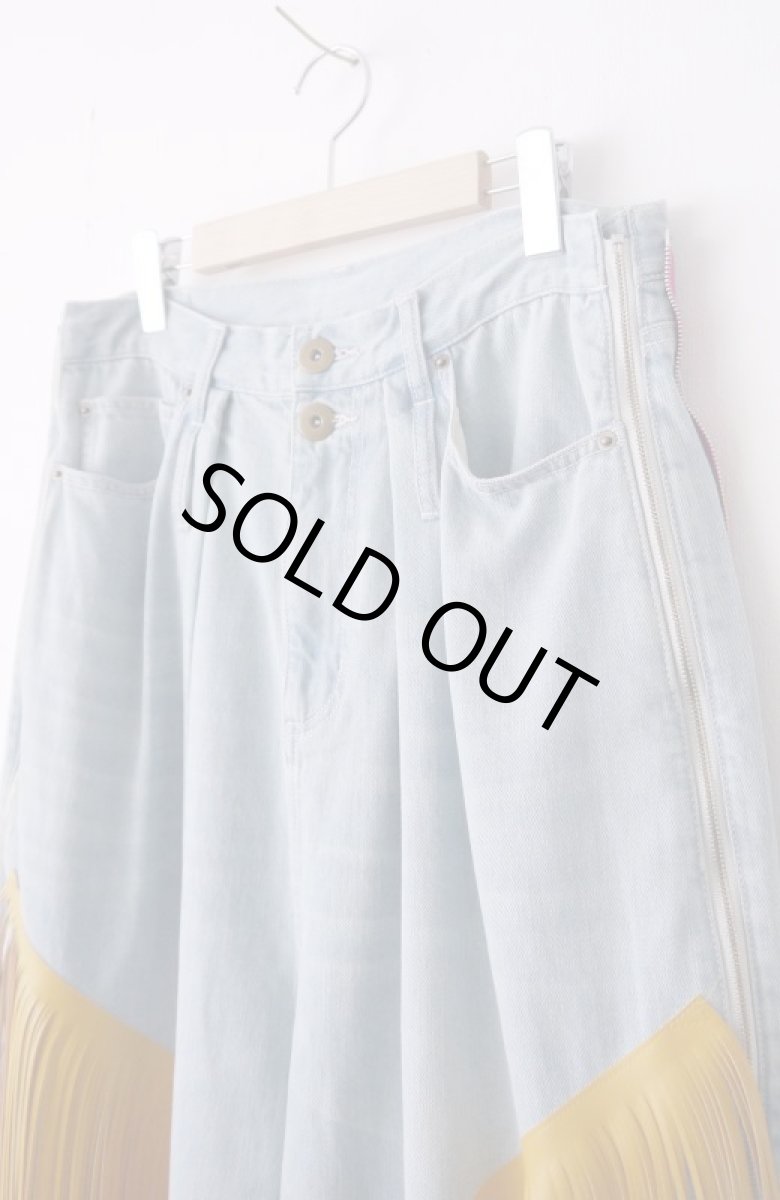 画像10: フリンジバギーデニム (10)