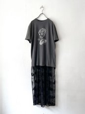 画像1: 野崎ふみこコラボ：Tシャツ切替ワンピース (1)