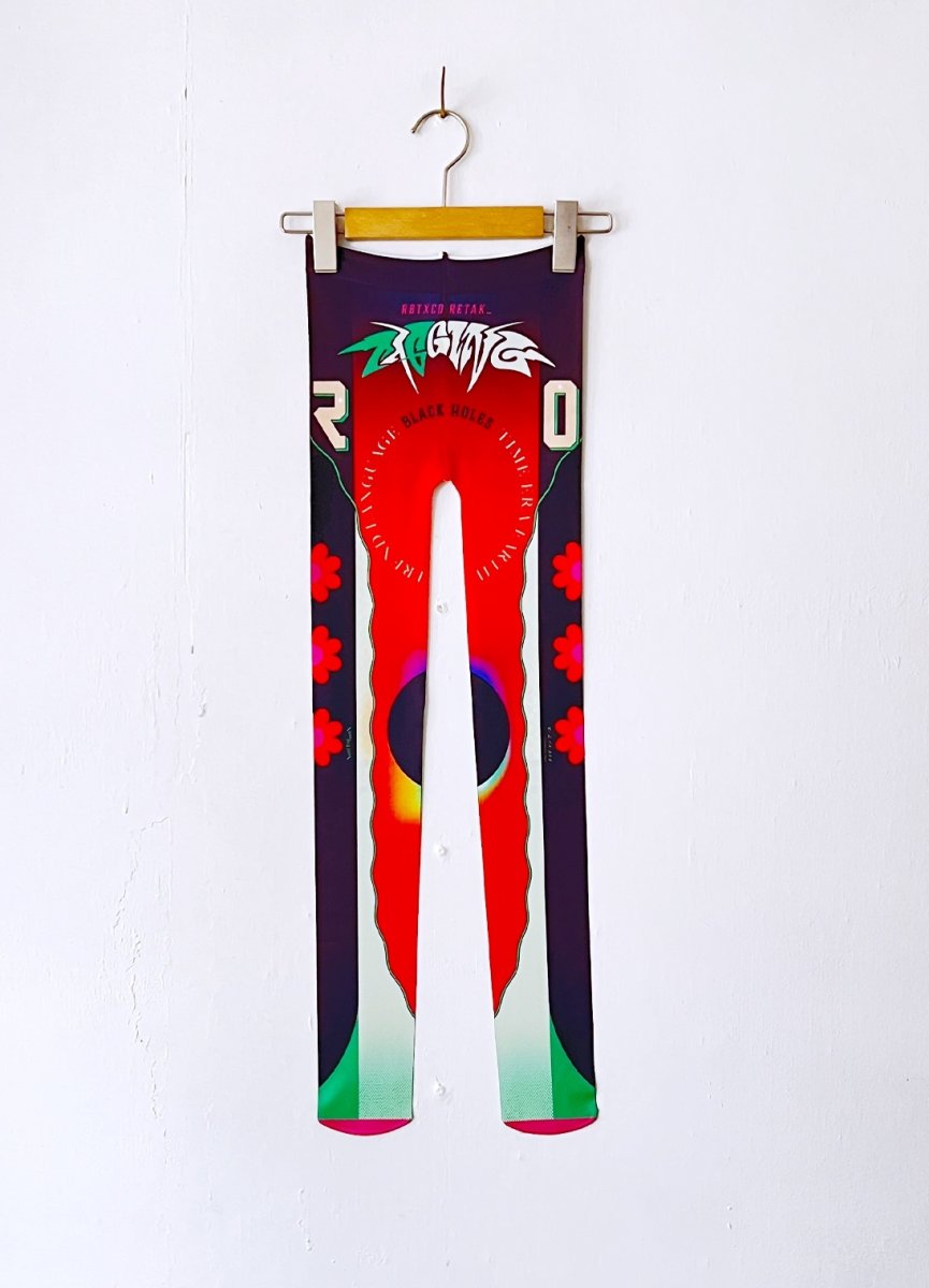 画像1: ブラックホールズプリントタイツ (1)