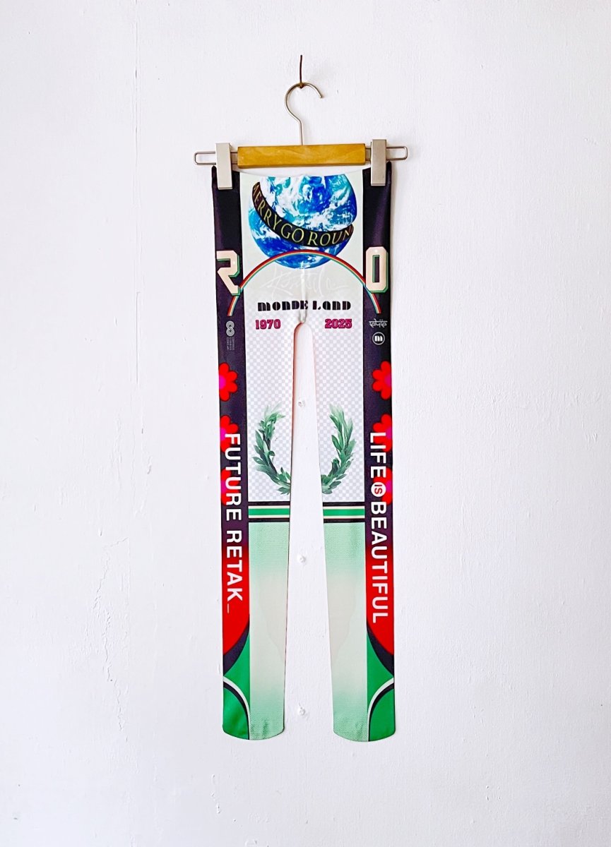 画像2: ブラックホールズプリントタイツ (2)