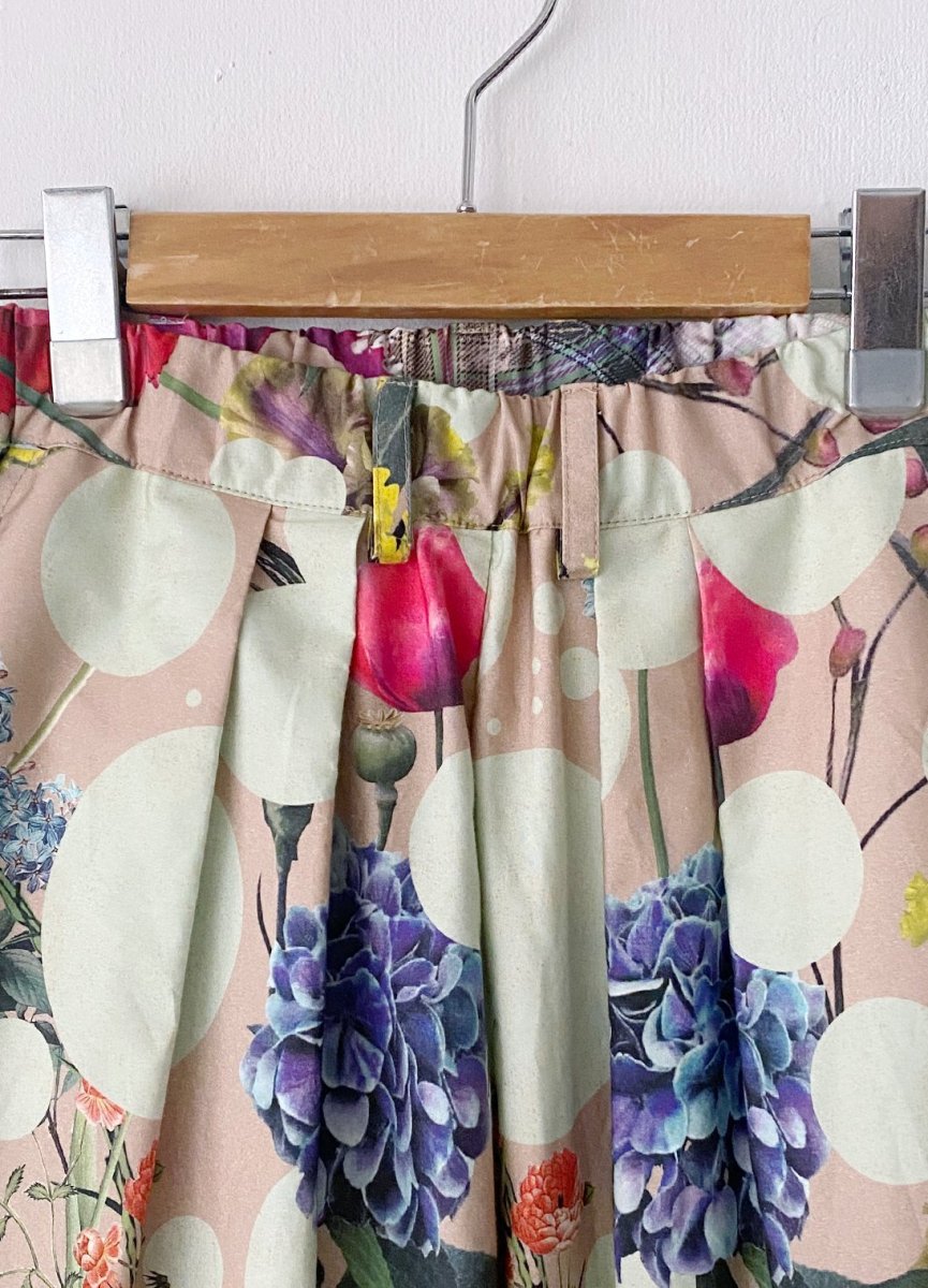 画像5: エイジングフラワー2タックパンツ (5)