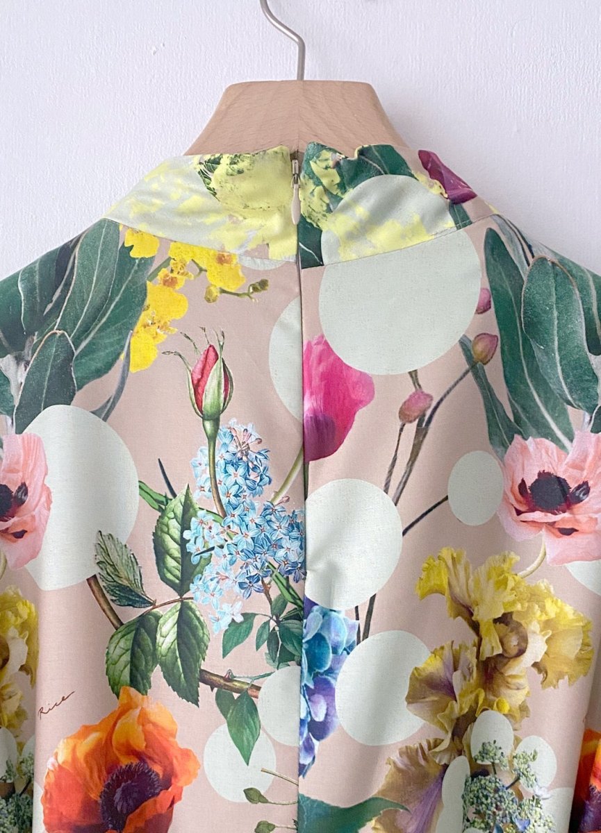 画像13: エイジングフラワーワンピース (13)