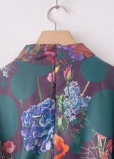 画像4: エイジングフラワーワンピース (4)