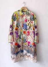 画像1: エイジングフラワーステンカラーコート (1)