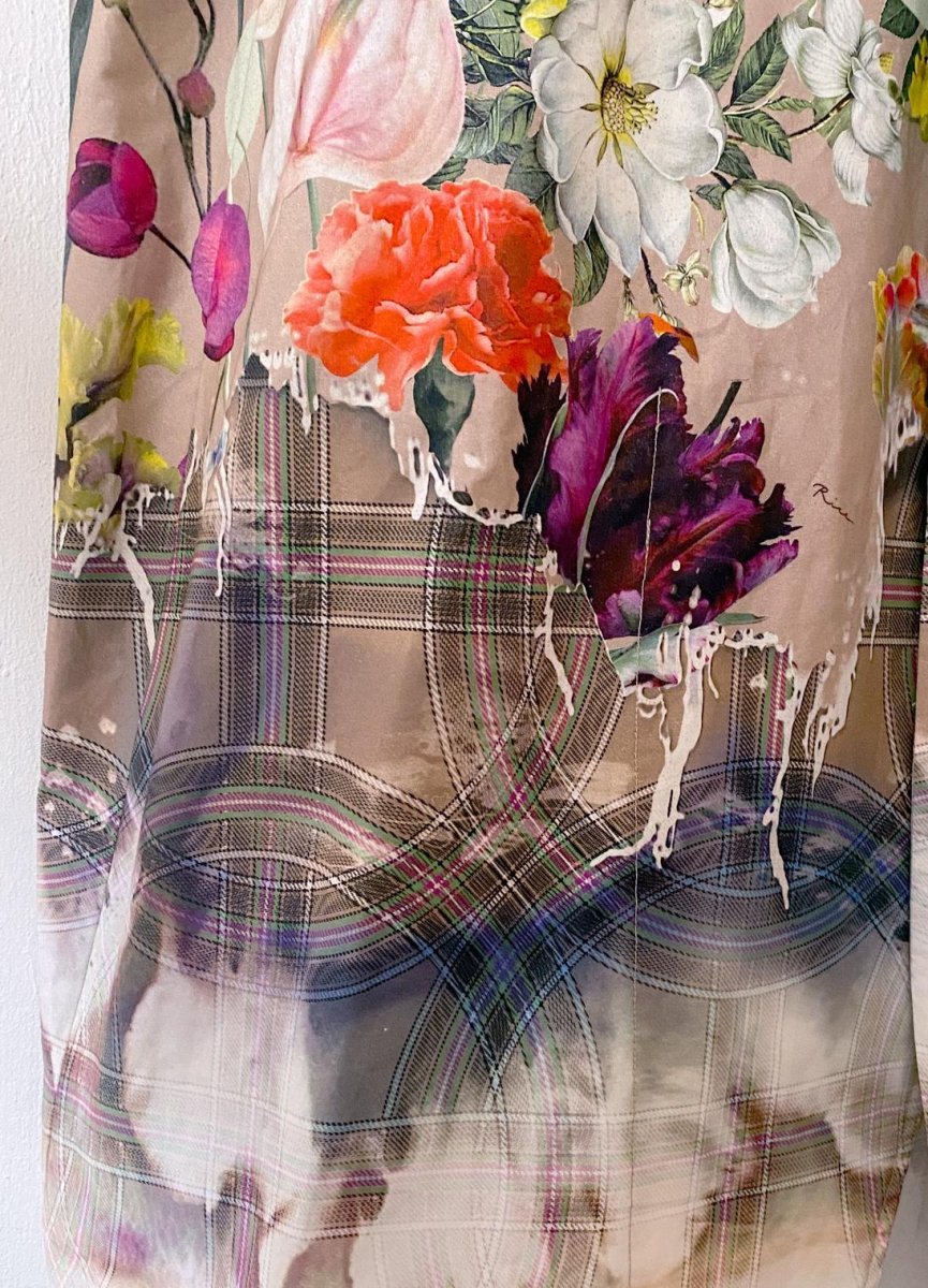 画像5: エイジングフラワーステンカラーコート (5)