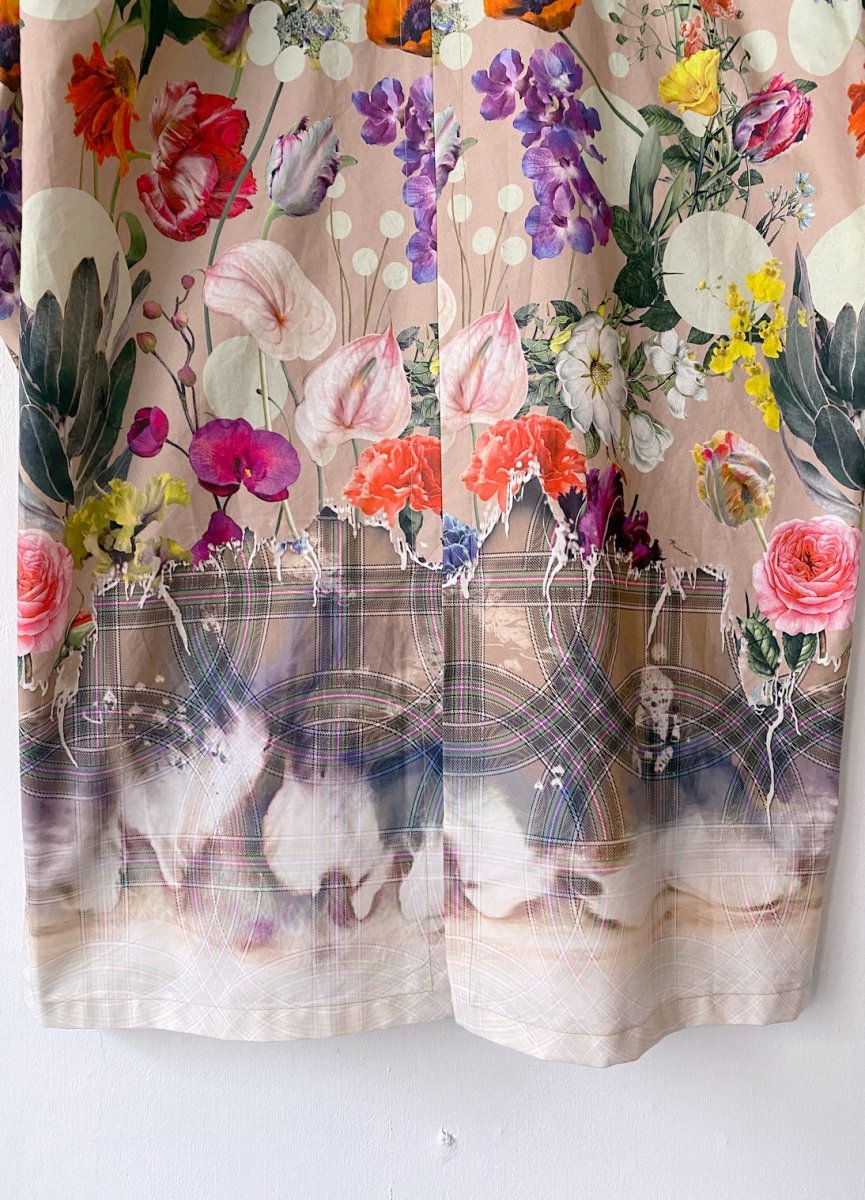 画像8: エイジングフラワーステンカラーコート (8)