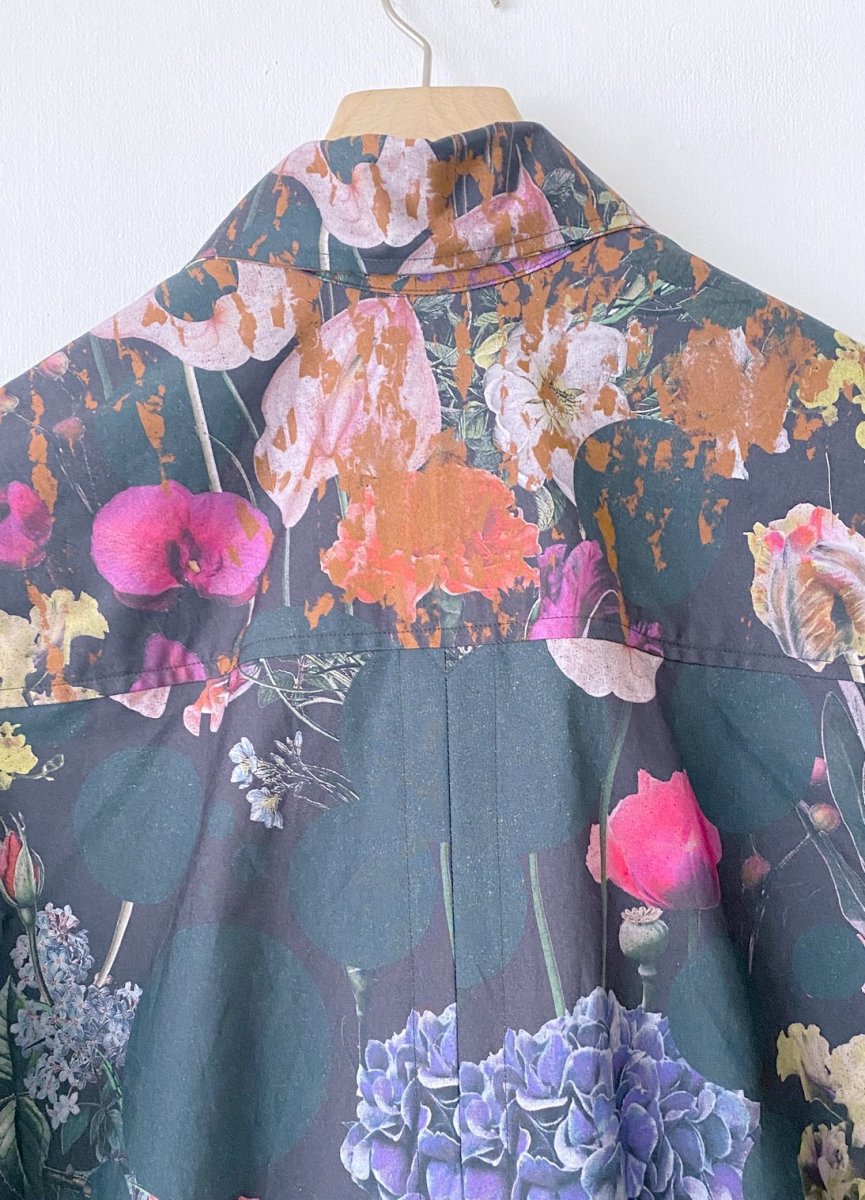 画像16: エイジングフラワーステンカラーコート (16)