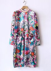 画像8: レトロフラワーワンピース (8)