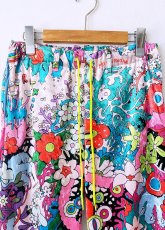 画像11: レトロフラワーストレートパンツ (11)