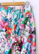 画像9: レトロフラワーストレートパンツ (9)