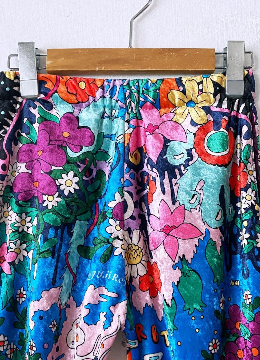 画像12: レトロフラワーフレアスパッツ (12)