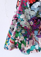 画像5: レトロフラワーフレアスパッツ (5)