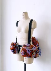 画像8: ペインティングボア浮き輪リュック (8)