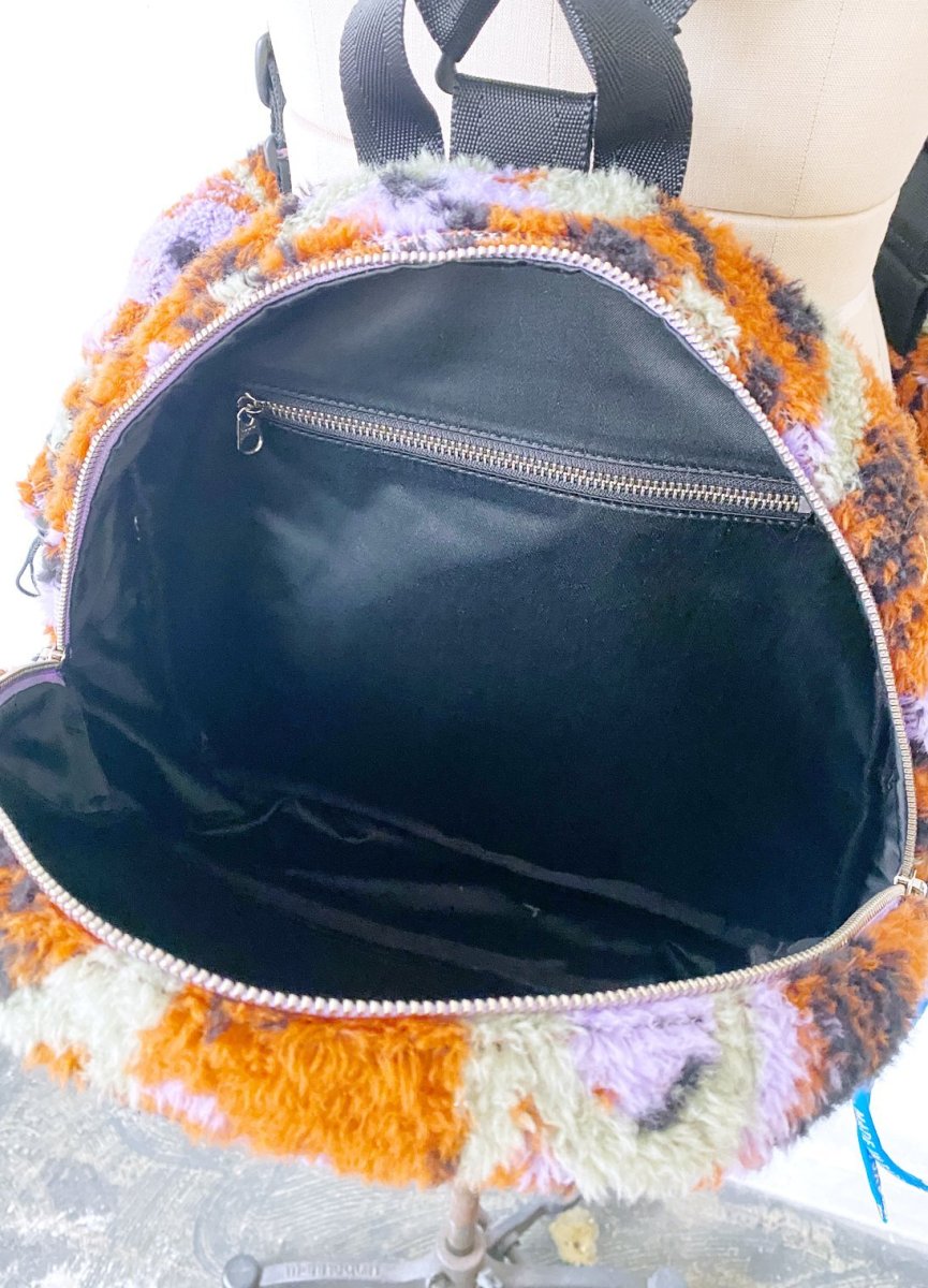 画像11: ペインティングボア浮き輪リュック (11)