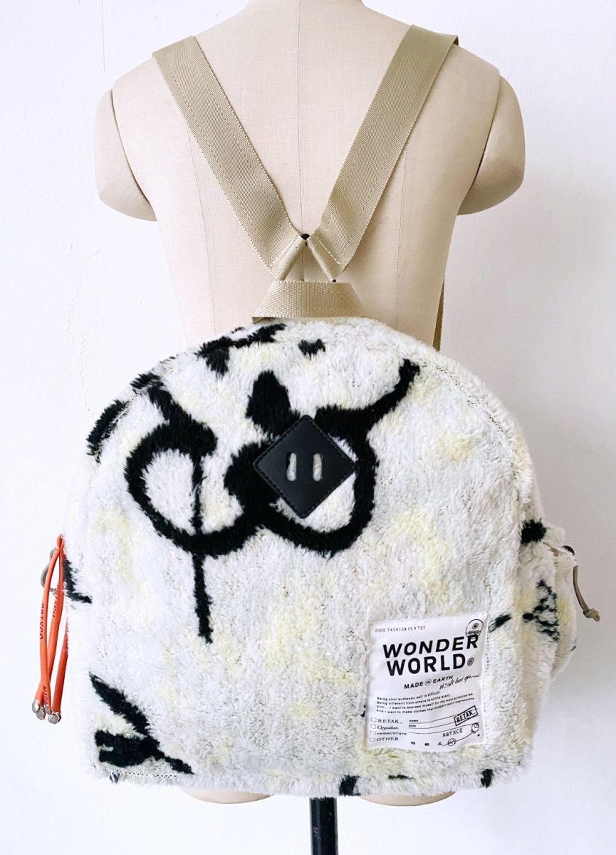 画像14: ペインティングボア浮き輪リュック (14)