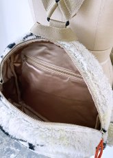 画像15: ペインティングボア浮き輪リュック (15)