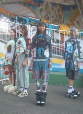 画像6: ブラックホールズプリントタイツ (6)